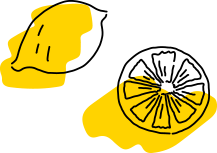 淡路島産のレモン